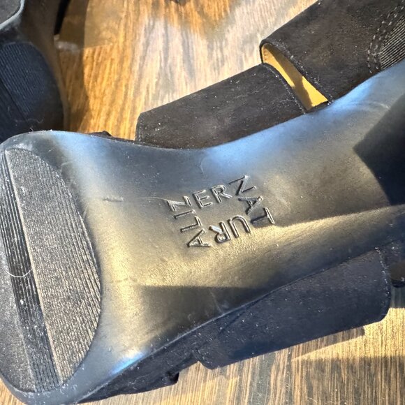 Naturalizer Freema Black Platform Sandal - Picture 5 of 7